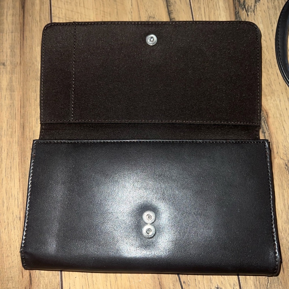 Dark brown purse and wallet - Picture 2 of 6